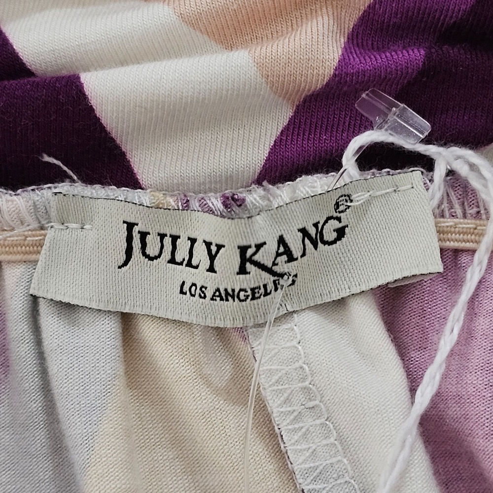 Jully Kang Los Angeles Strapless Maxi Dress Size M Multicolor NWOT - Picture 3 of 5